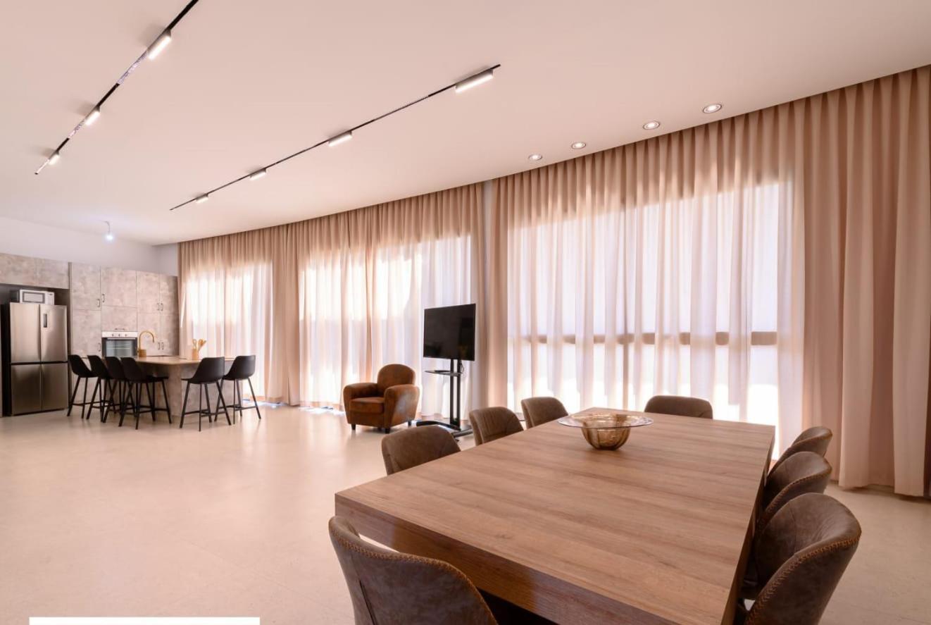 Top-Class Luxury Villa Bsamim With Full Sea View Heated Pool !!!! Eilat Luaran gambar
